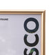 Frisco Plastic Photo and Poster Frames in Gold