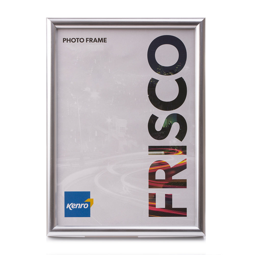 Frisco Plastic Photo and Poster Frames in Silver