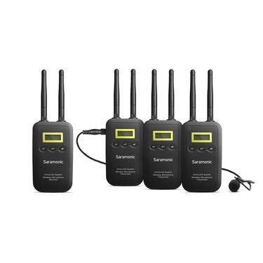 Saramonic 5.8GHz Wireless Mic 3 Transmitter System kenroltd