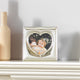 Symphony Heart Silver Plated Photo Frame